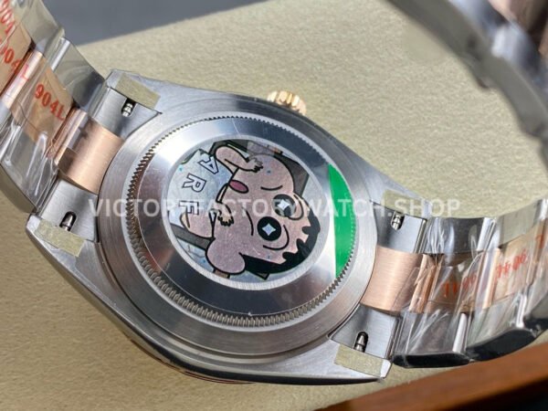 ARF Factory Counterweight Rolex Datejust 126331-0009 41mm Half Rose Gold Pink Dial