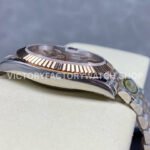 ARF Factory Counterweight Rolex Datejust 126331-0010 41mm Half Rose Gold Pink Dial Jubilee