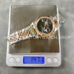 ARF Factory Counterweight Rolex Datejust 126331-0016 41mm Half Rose Gold Roman Numerals Grey Dial Jubilee