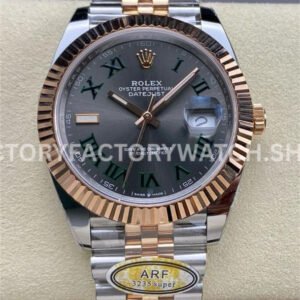Rolex Datejust 126333 gold steel Super Clone Watch