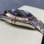 ARF Factory Counterweight Rolex Datejust 126331-0016 41mm Half Rose Gold Roman Numerals Grey Dial Jubilee