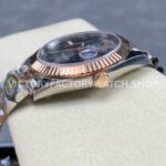 ARF Factory Counterweight Rolex Datejust 126331-0016 41mm Half Rose Gold Roman Numerals Grey Dial Jubilee