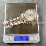 ARF Factory Counterweight Rolex Datejust 126331-0017 41mm Half Rose Gold Fluted Silver Dial