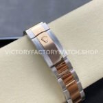 ARF Factory Counterweight Rolex Datejust 126331-0019 41mm Half Rose Gold Fluted Grey Dial
