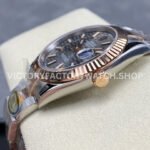 ARF Factory Counterweight Rolex Datejust 126331-0019 41mm Half Rose Gold Fluted Grey Dial