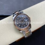 ARF Factory Counterweight Rolex Datejust 126331-0019 41mm Half Rose Gold Fluted Grey Dial