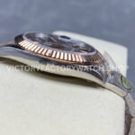 ARF Factory Counterweight Rolex Datejust 126331-0019 41mm Half Rose Gold Fluted Grey Dial