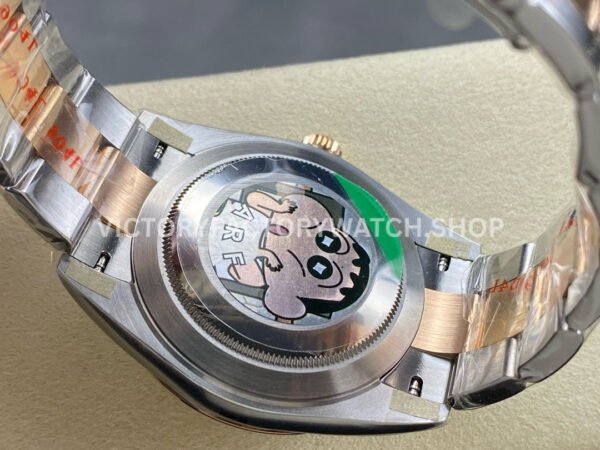 ARF Factory Counterweight Rolex Datejust 126331-0019 41mm Half Rose Gold Fluted Grey Dial