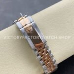 ARF Factory Counterweight Rolex Datejust 126331 41mm Half Rose Gold Black Dial Jubilee (4) ARF Factory Counterweight Rolex Datejust 126331 41mm Half Rose Gold Black Dial Jubilee