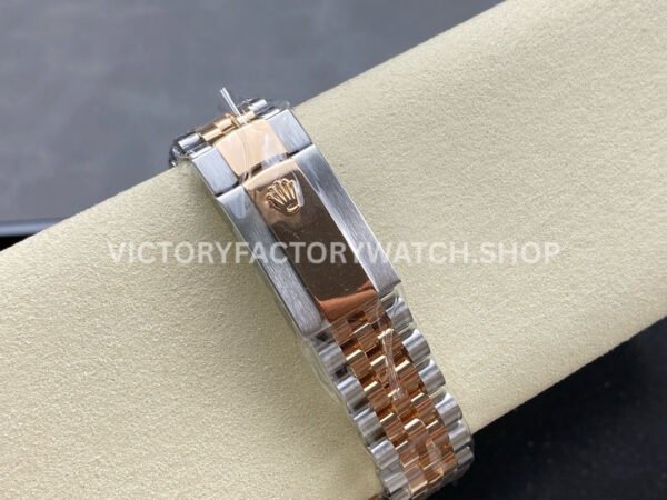 ARF Factory Counterweight Rolex Datejust 126331 41mm Half Rose Gold Black Dial Jubilee (4) ARF Factory Counterweight Rolex Datejust 126331 41mm Half Rose Gold Black Dial Jubilee
