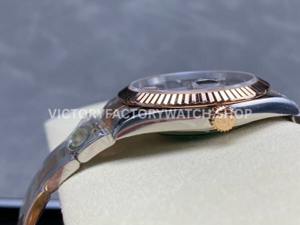 ARF Factory Counterweight Rolex Datejust 126331 41mm Half Rose Gold Black DialARF Factory Counterweight Rolex Dateju (10) ARF Factory Counterweight Rolex Datejust 126331 41mm Half Rose Gold Black Dial