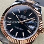 ARF Factory Counterweight Rolex Datejust 126331 41mm Half Rose Gold Black DialARF Factory Counterweight Rolex Dateju (6) ARF Factory Counterweight Rolex Datejust 126331 41mm Half Rose Gold Black Dial