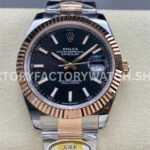 ARF Factory Counterweight Rolex Datejust 126331 41mm Half Rose Gold Black DialARF Factory Counterweight Rolex Datejust (1) ARF Factory Rolex Datejust 126331 replica watch