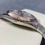 ARF Factory Counterweight Rolex Datejust 126331 41mm Half Rose Gold Silver Dial