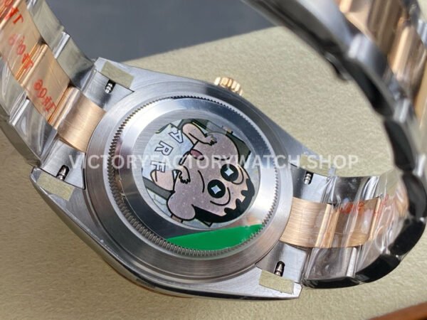 ARF Factory Counterweight Rolex Datejust 126331 41mm Half Rose Gold Silver Dial