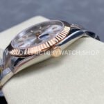 ARF Factory Counterweight Rolex Datejust 126331 41mm Half Rose Gold Silver Dial