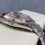 ARF Factory Counterweight Rolex Datejust 126331 41mm Half Rose Gold Silver Dial Jubilee