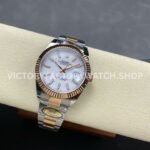 ARF Factory Counterweight Rolex Datejust 126331 41mm Half Rose Gold White Dial (10) ARF Factory Counterweight Rolex Datejust 126331 41mm Half Rose Gold White Dial