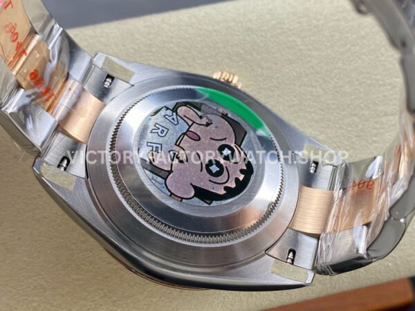 ARF Factory Counterweight Rolex Datejust 126331 41mm Half Rose Gold White Dial (11) ARF Factory Counterweight Rolex Datejust 126331 41mm Half Rose Gold White Dial