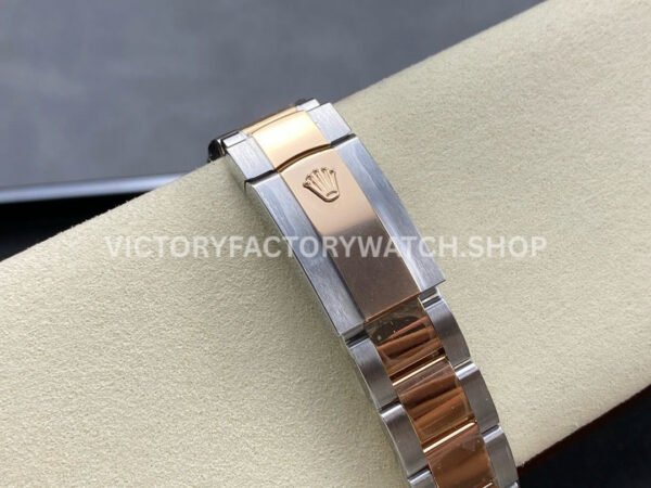 ARF Factory Counterweight Rolex Datejust 126331 41mm Half Rose Gold White Dial (3) ARF Factory Counterweight Rolex Datejust 126331 41mm Half Rose Gold White Dial