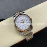 ARF Factory Counterweight Rolex Datejust 126331 41mm Half Rose Gold White Dial (8) ARF Factory Counterweight Rolex Datejust 126331 41mm Half Rose Gold White Dial