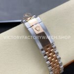 ARF Factory Counterweight Rolex Datejust 126331 41mm Half Rose Gold White Dial Jubilee