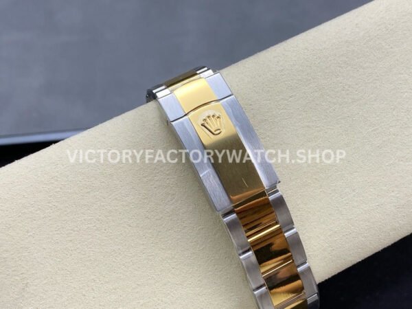 ARF Factory Counterweight  Rolex Datejust 126333-0001 41mm Half Yellow Gold Silver Dial