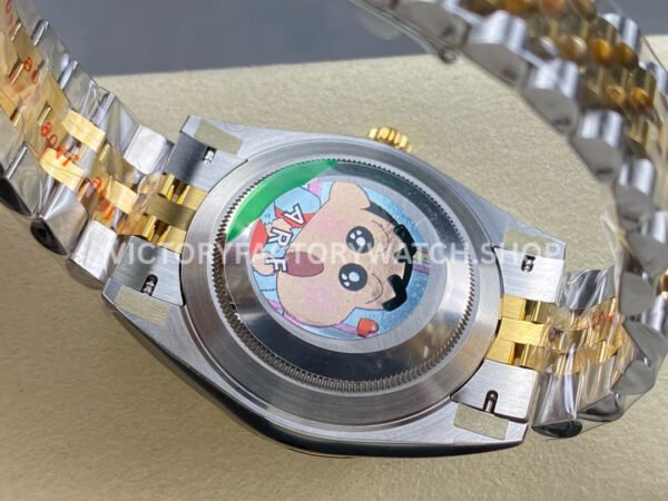 ARF Factory Counterweight Rolex Datejust 126333-0002 41mm Half Yellow Gold Silver Dial Jubilee