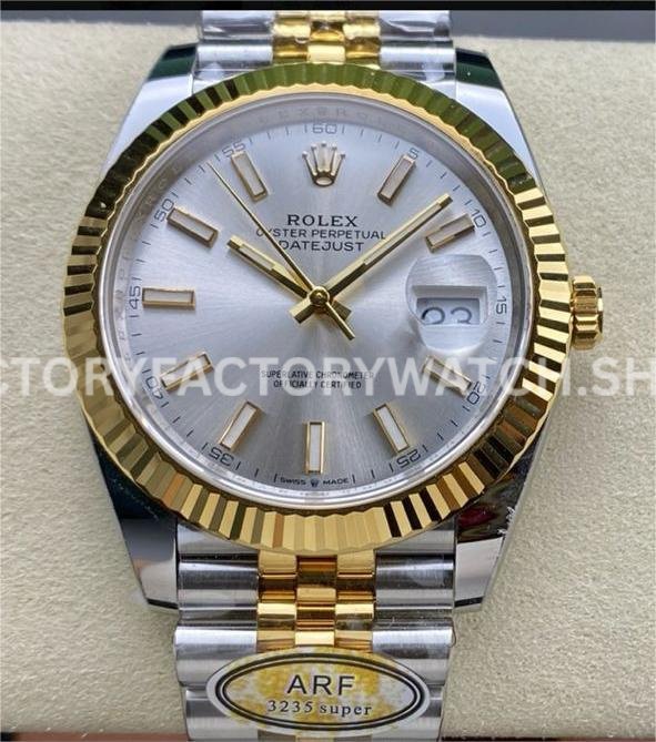 datejust 41 silver jubilee arf