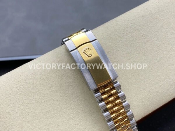ARF Factory Counterweight Rolex Datejust 126333-0002 41mm Half Yellow Gold Silver Dial Jubilee