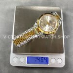 ARF Factory Counterweight Rolex Datejust 126333-0002 41mm Half Yellow Gold Silver Dial Jubilee