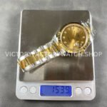 ARF Factory Counterweight Rolex Datejust 126333-0011 41mm Half Yellow Gold Champagne Diamond Dial (8) ARF Factory Counterweight Rolex Datejust 126333-0011 41mm Half Yellow Gold Champagne Diamond Dial