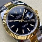 ARF Factory Counterweight Rolex Datejust 126333-0013 41mm Half Yellow Gold Black Dial (3) ARF Factory Counterweight Rolex Datejust 126333-0013 41mm Half Yellow Gold Black Dial