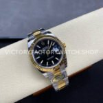 ARF Factory Counterweight Rolex Datejust 126333-0013 41mm Half Yellow Gold Black Dial (4) ARF Factory Counterweight Rolex Datejust 126333-0013 41mm Half Yellow Gold Black Dial