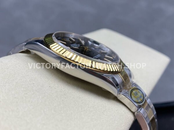 ARF Factory Counterweight Rolex Datejust 126333-0013 41mm Half Yellow Gold Black Dial (9) ARF Factory Counterweight Rolex Datejust 126333-0013 41mm Half Yellow Gold Black Dial