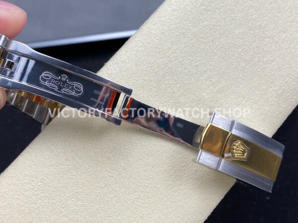 ARF Factory Counterweight Rolex Datejust 126333-0014 41mm Half Yellow Gold Black Dial Jubilee (2) ARF Factory Counterweight Rolex Datejust 126333-0014 41mm Half Yellow Gold Black Dial Jubilee