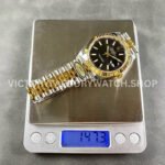ARF Factory Counterweight Rolex Datejust 126333-0014 41mm Half Yellow Gold Black Dial Jubilee (5) ARF Factory Counterweight Rolex Datejust 126333-0014 41mm Half Yellow Gold Black Dial Jubilee