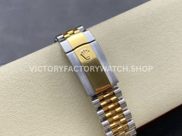 ARF Factory Counterweight Rolex Datejust 126333-0014 41mm Half Yellow Gold Black Dial Jubilee (7) ARF Factory Counterweight Rolex Datejust 126333-0014 41mm Half Yellow Gold Black Dial Jubilee