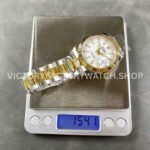 ARF Factory Counterweight Rolex Datejust 126333-0015 41mm Half Yellow Gold White Dial (9) ARF Factory Counterweight Rolex Datejust 126333-0015 41mm Half Yellow Gold White Dial