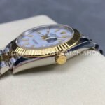 ARF Factory Counterweight Rolex Datejust 126333-0016 41mm Half Yellow Gold White Dial Jubilee (11) ARF Factory Counterweight Rolex Datejust 126333-0016 41mm Half Yellow Gold White Dial Jubilee