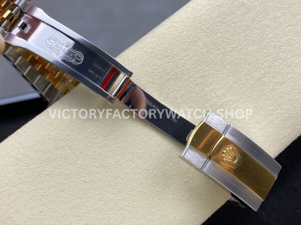 ARF Factory Counterweight Rolex Datejust 126333-0016 41mm Half Yellow Gold White Dial Jubilee (7) ARF Factory Counterweight Rolex Datejust 126333-0016 41mm Half Yellow Gold White Dial Jubilee