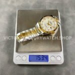 ARF Factory Counterweight Rolex Datejust 126333-0017 41mm Half Yellow Gold Mother Of Pearl ARF Factory Counterweight Rolex Datejust 126333-0017 41mm Half Yellow Gold Mother Of Pearl Diamond Dial