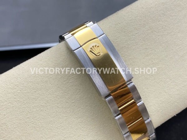 ARF Factory Counterweight Rolex Datejust 126333-0017 41mm Half Yellow Gold Mother Of Pearl (5) ARF Factory Counterweight Rolex Datejust 126333-0017 41mm Half Yellow Gold Mother Of Pearl Diamond Dial