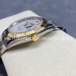 ARF Factory Counterweight Rolex Datejust 126333-0017 41mm Half Yellow Gold Mother Of Pearl (8) ARF Factory Counterweight Rolex Datejust 126333-0017 41mm Half Yellow Gold Mother Of Pearl Diamond Dial