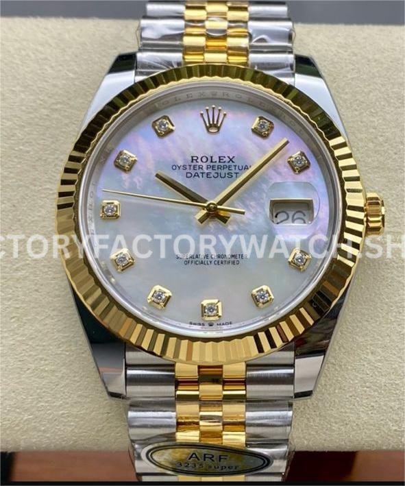 datejust 41 mop diamond dial arf