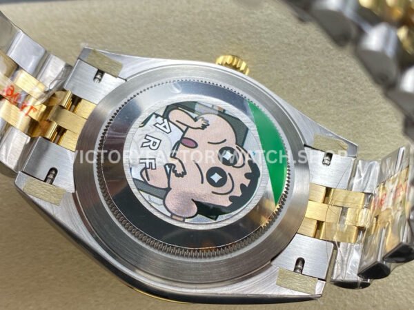 ARF Factory Counterweight Rolex Datejust 126333-0020 41mm Half Yellow Gold Roman Numerals (1) ARF Factory Counterweight Rolex Datejust 126333-0020 41mm Half Yellow Gold Roman Numerals Grey Dial Jubilee