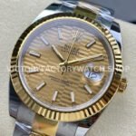 ARF Factory Counterweight Rolex Datejust 126333-0021 41mm Half Yellow Gold Fluted Champagne Dial (1) ARF Factory Counterweight Rolex Datejust 126333-0021 41mm Half Yellow Gold Fluted Champagne Dial