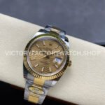 ARF Factory Counterweight Rolex Datejust 126333-0021 41mm Half Yellow Gold Fluted Champagne Dial ( (11) ARF Factory Counterweight Rolex Datejust 126333-0021 41mm Half Yellow Gold Fluted Champagne Dial