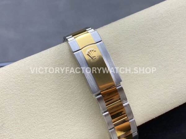 ARF Factory Counterweight Rolex Datejust 126333-0021 41mm Half Yellow Gold Fluted Champagne Dial ( (5) ARF Factory Counterweight Rolex Datejust 126333-0021 41mm Half Yellow Gold Fluted Champagne Dial