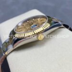 ARF Factory Counterweight Rolex Datejust 126333-0021 41mm Half Yellow Gold Fluted Champagne Dial ( (6) ARF Factory Counterweight Rolex Datejust 126333-0021 41mm Half Yellow Gold Fluted Champagne Dial